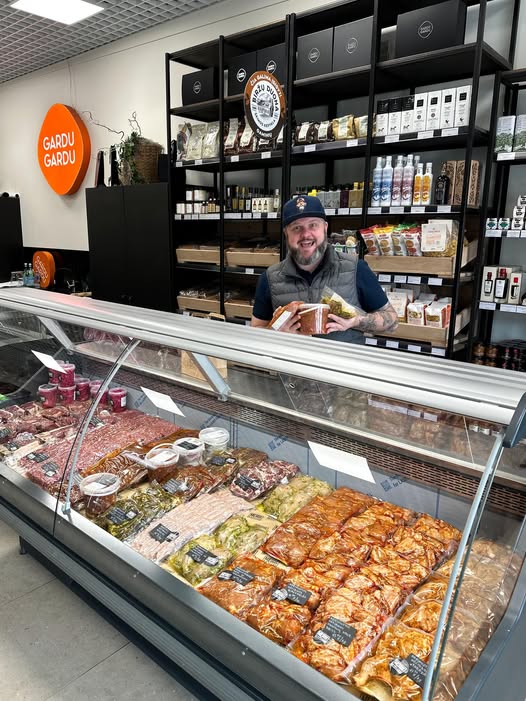 Mėsos brolių produkcija GARDU GARDU Kalnėnų parduotuvėje